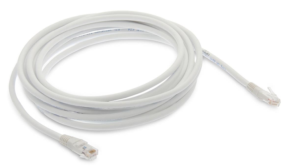 Eurolan 21D-UA-0EWT Patchkabel oskärmad, 2 x RJ45 0,5 m
