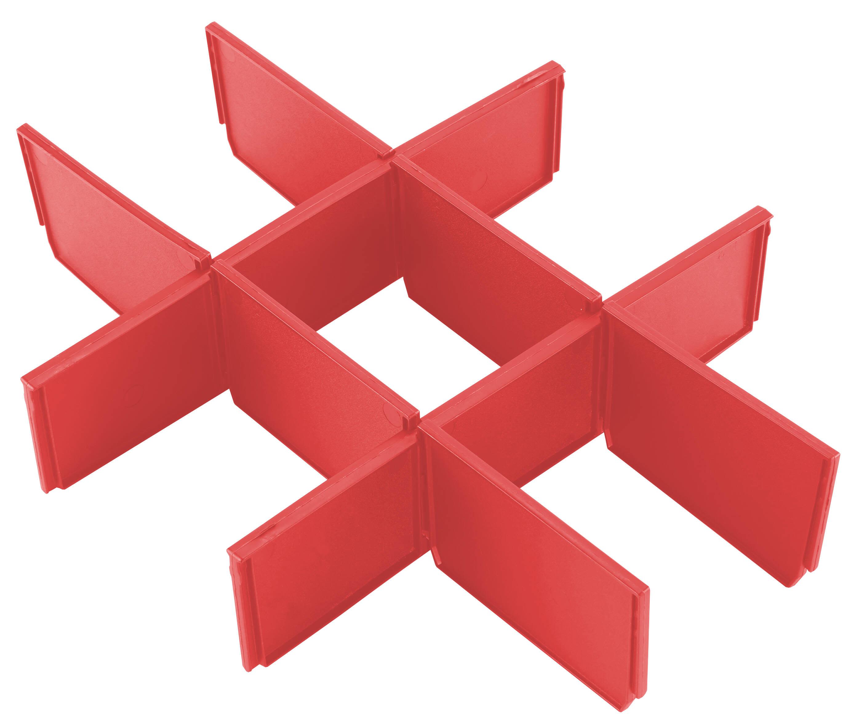 Milwaukee 4932479104 Packout Avdelare till PACKOUT förvaringsbox med tre lådor