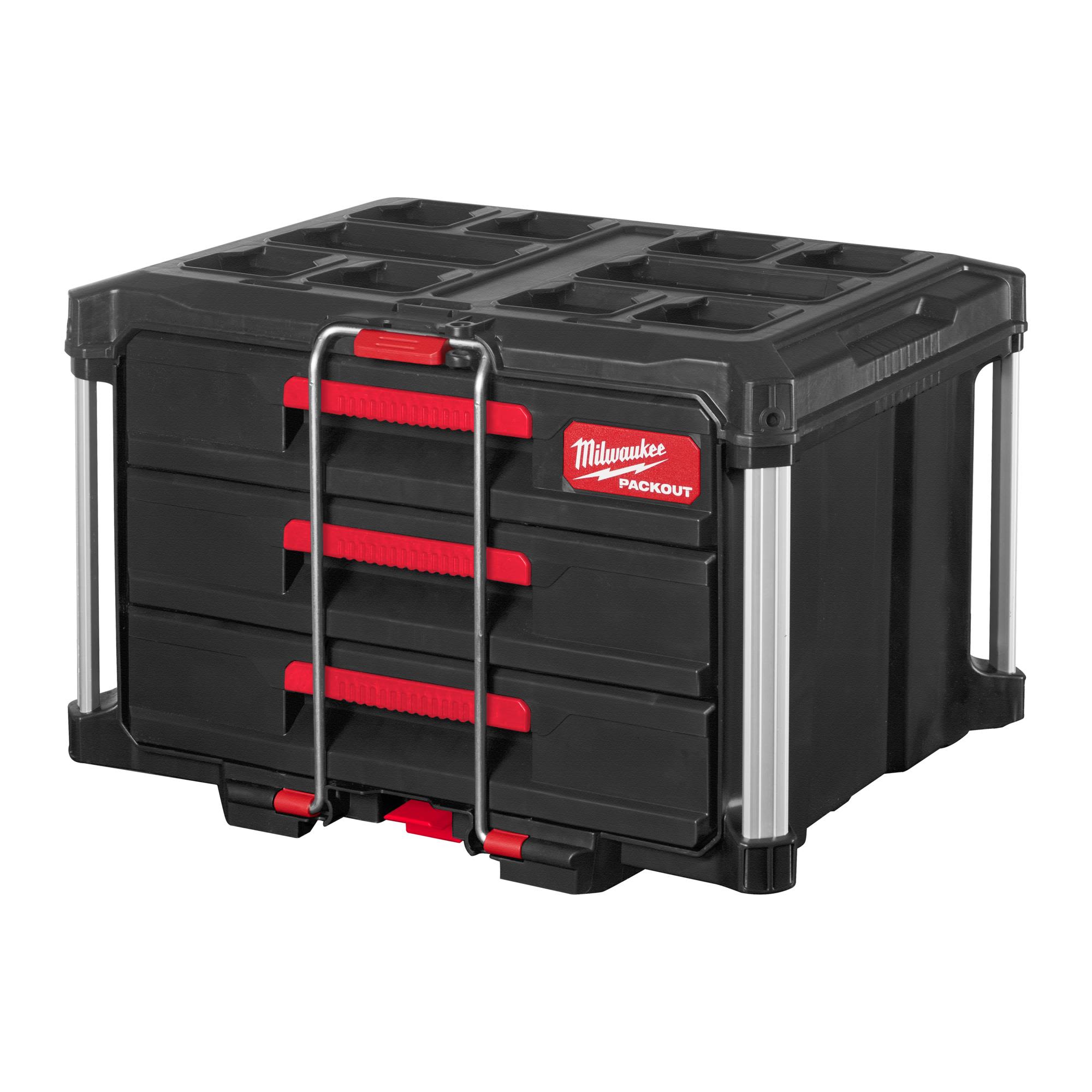 Milwaukee 4932472130 Packout Förvaringslåda tre lådor