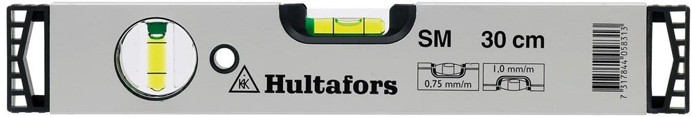 Vaterpas GDS, 300 mm - m/2 libeller, SM 30, Hultafors 405831