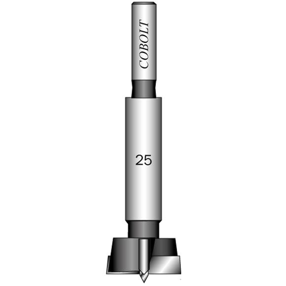 Cobolt 790-25 Kvistborr med centrumspets, 90 mm Skärdiameter: 25 mm