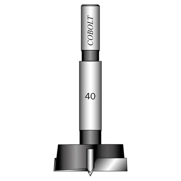 Cobolt 790-40 Kvistborr med centrumspets, 90 mm Skärdiameter: 40 mm