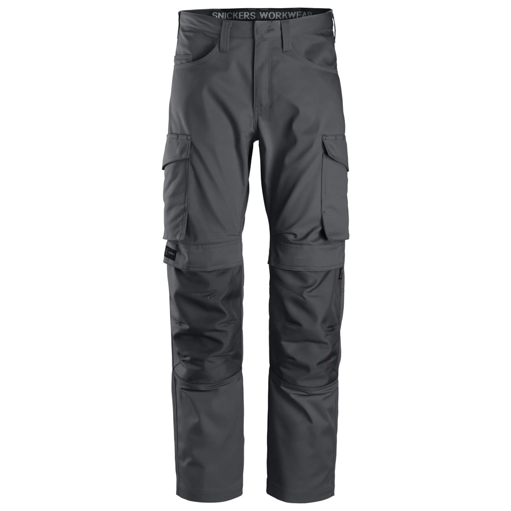 Snickers Workwear 6801 Arbeidsbukse stålgrå knebeskyttelseslomme Stålgrå