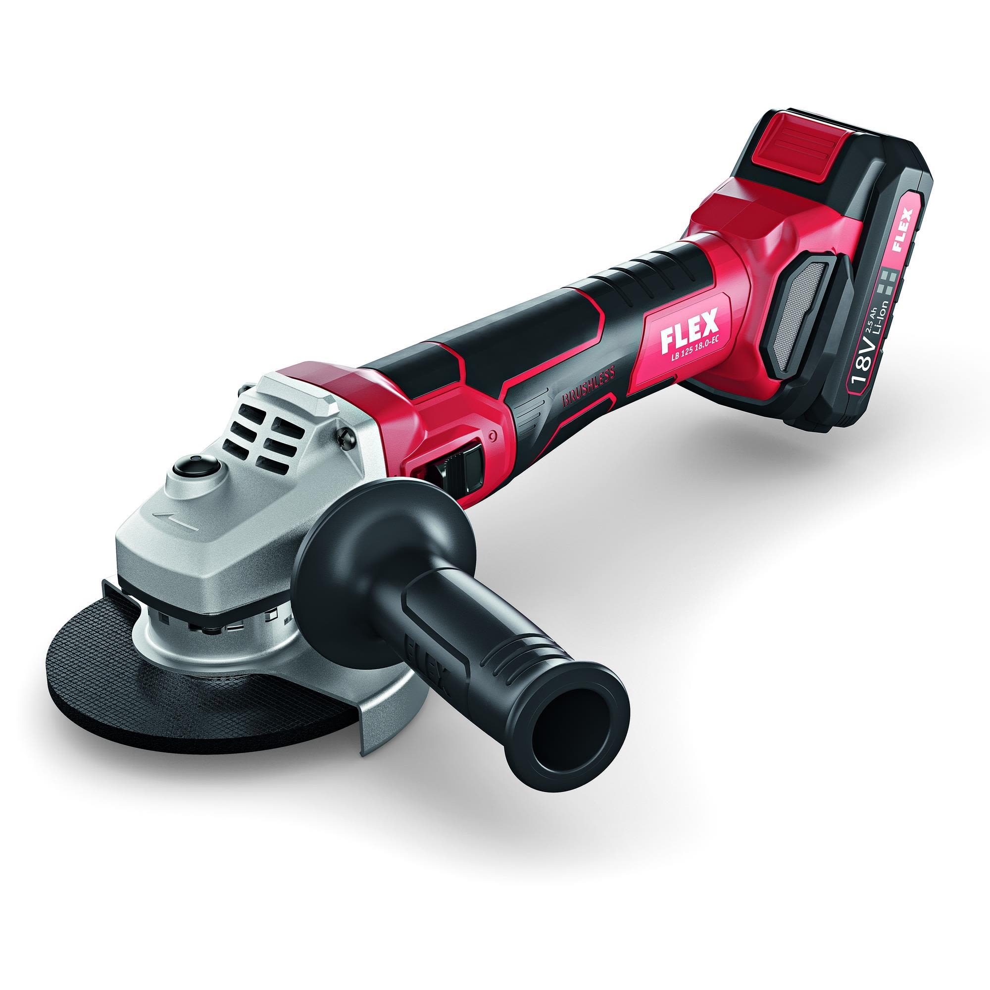 Flex LB125 18.0-EC C Vinkelslip Ø125 mm, utan batteri och laddare