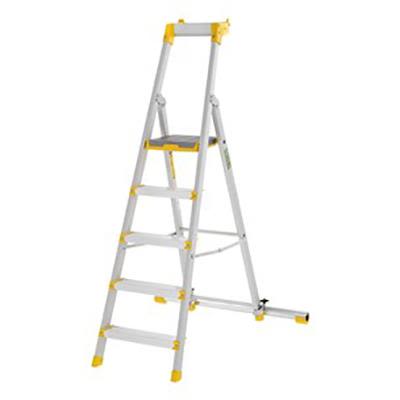 W.steps 55P Trappestige med sertifisert aluminium, med stabilisatortrinn