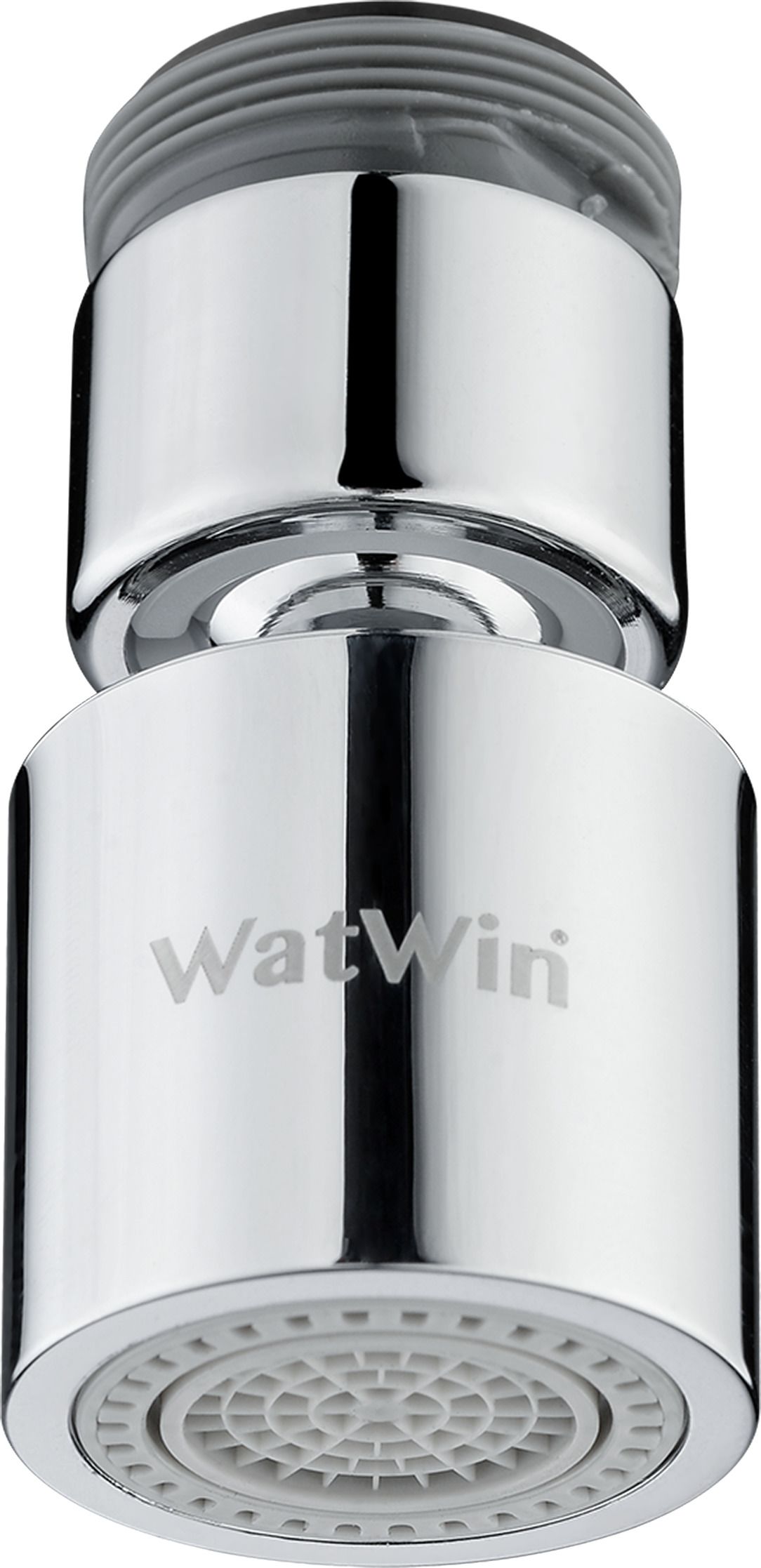 WatWin Select M22+24 Strålsamlare med kulled, M22x1.0 + M24x1.0 mm Krom