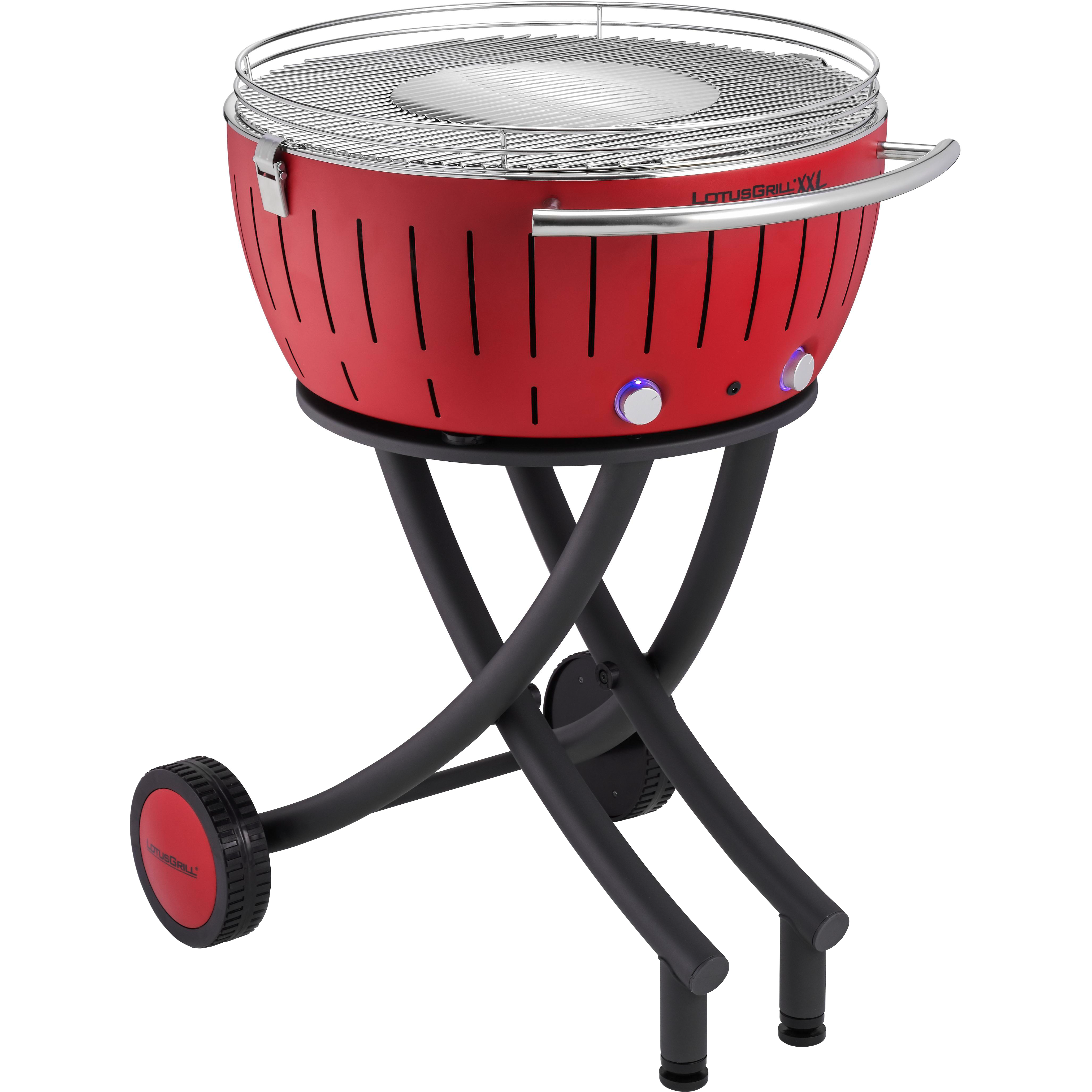 LotusGrill G 600 Kolgrill XXL, 60 cm, röd