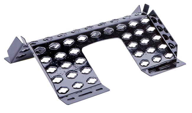 Skeppshultstegen 222-17-3 Takstige stigebredde 300 mm, for takplater Svart