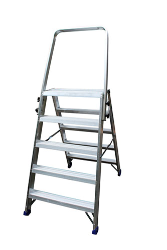 Skeppshultstegen 4250-05-210 Arbeidsbukk inklusive sikkerhetsbue 5 steg,1180 mm