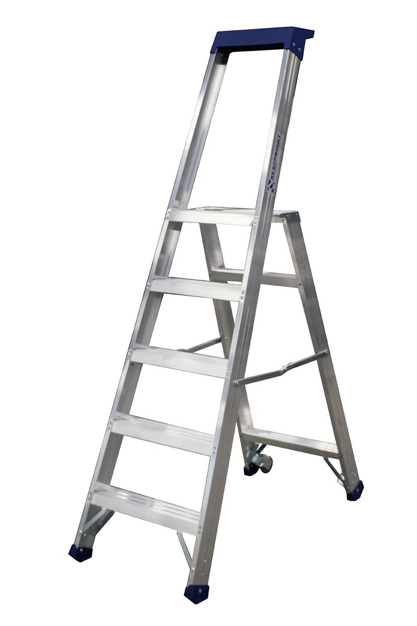 Skeppshultstegen 3350-04 Trappstige med hjul 4 steg,920 mm