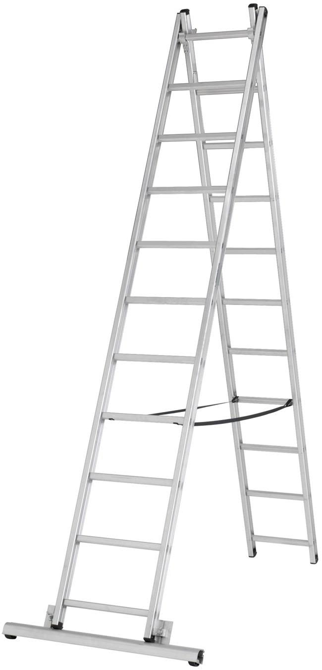 Skeppshultstegen YS-350 Kombistege I-profil, aluminium 5 meter