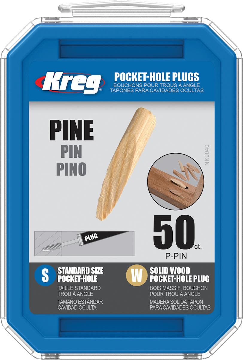 Kreg P-PIN Treplugg 50-pakk, furu