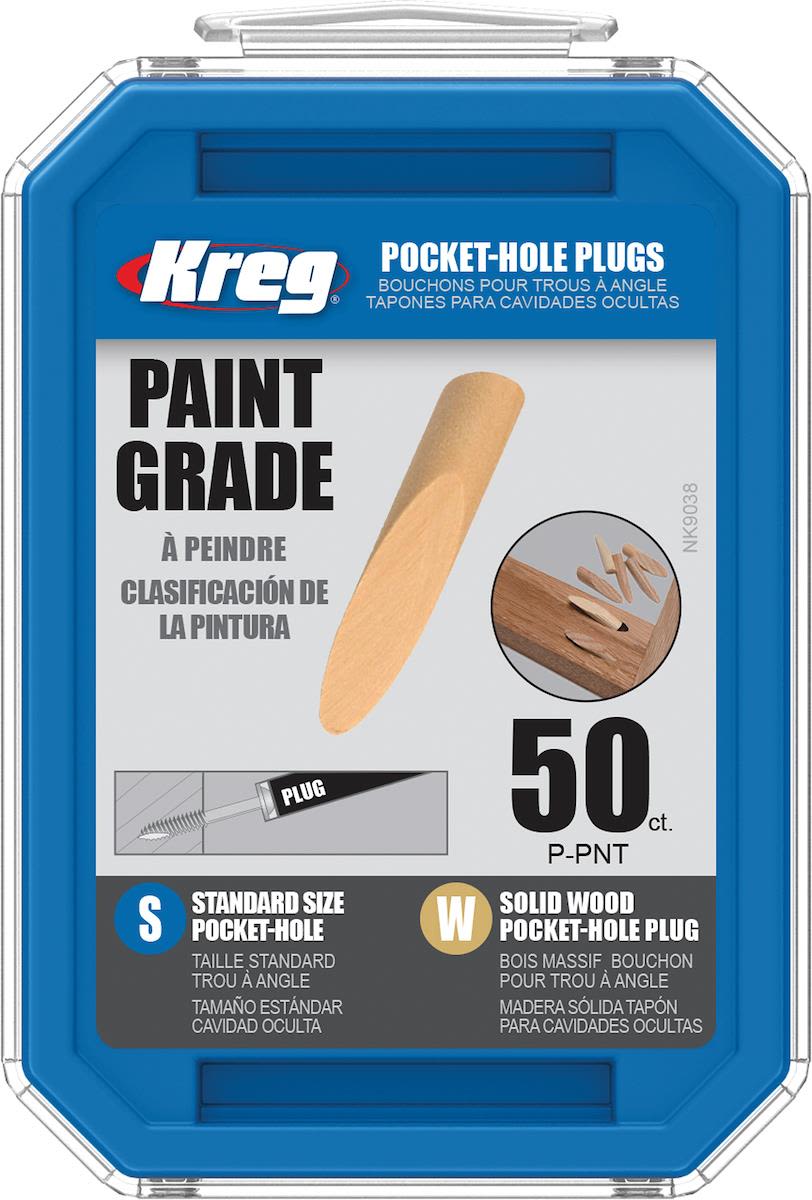 Kreg P-PNT Treplugg 50-pakk