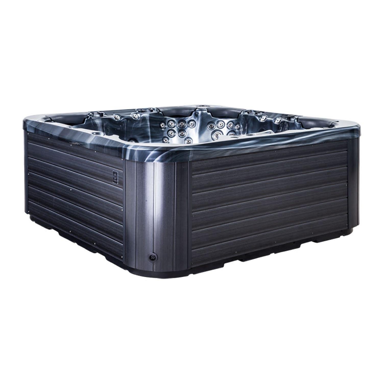 Swebad Spectrum Spabad 2,3 x 2,3 x 0,92 m, 1650L Pearl Shadow