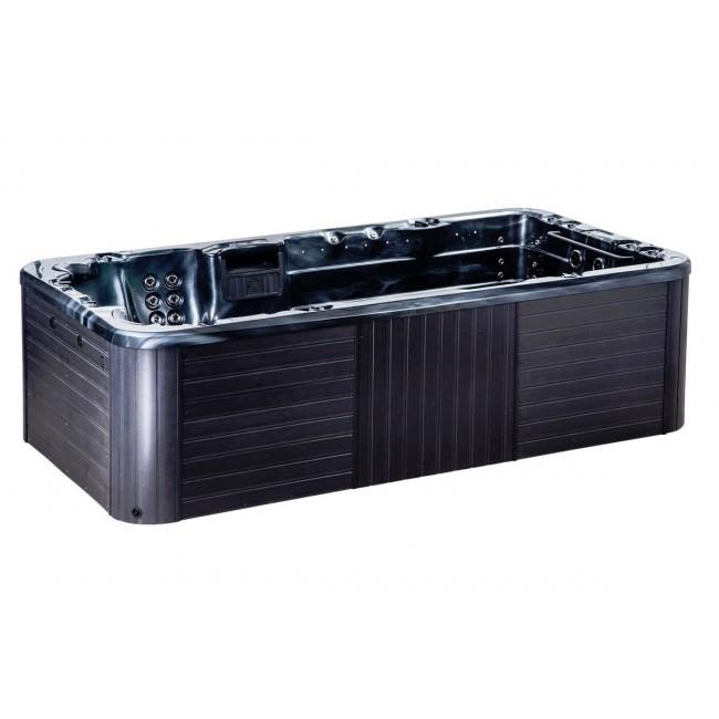 Swebad Aqua Gym Max Swimspa 4,49 x 2,31 x 1,3 m, 7000L Pearl Shadow