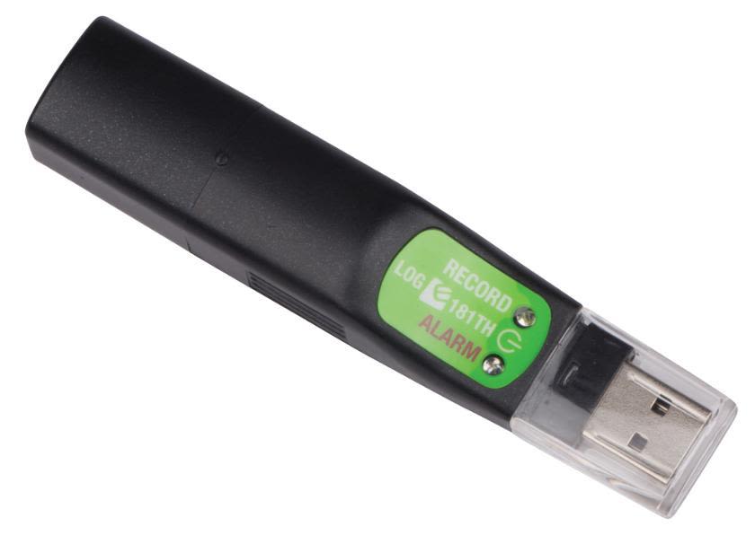 ELMA INSTRUMENTS ElmaLOG 181TH – Mini PDF USB temperatur & fugt datalogger Færdig PDF rapport helt uden brug af software