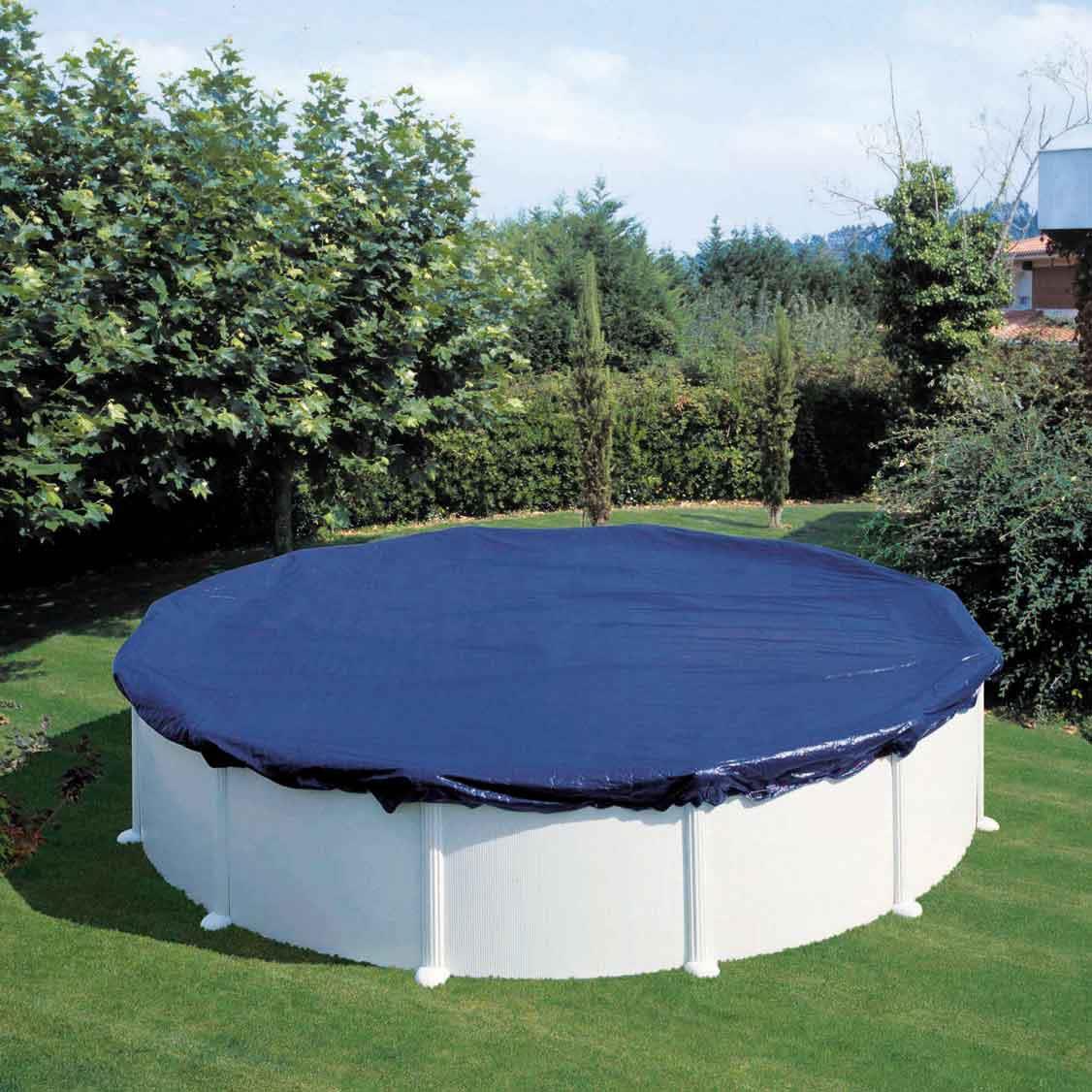 Planet Pool 2510644PP Poolskydd för runda pooler Ø550 cm