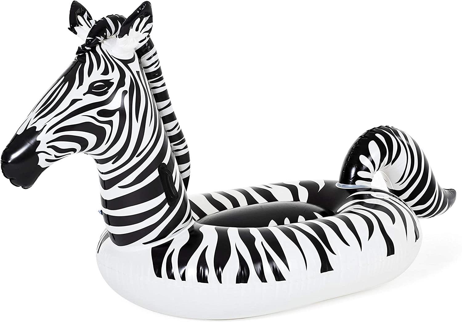 Bestway 41406 Flytleksak zebra, 2,54 x 1,42 m