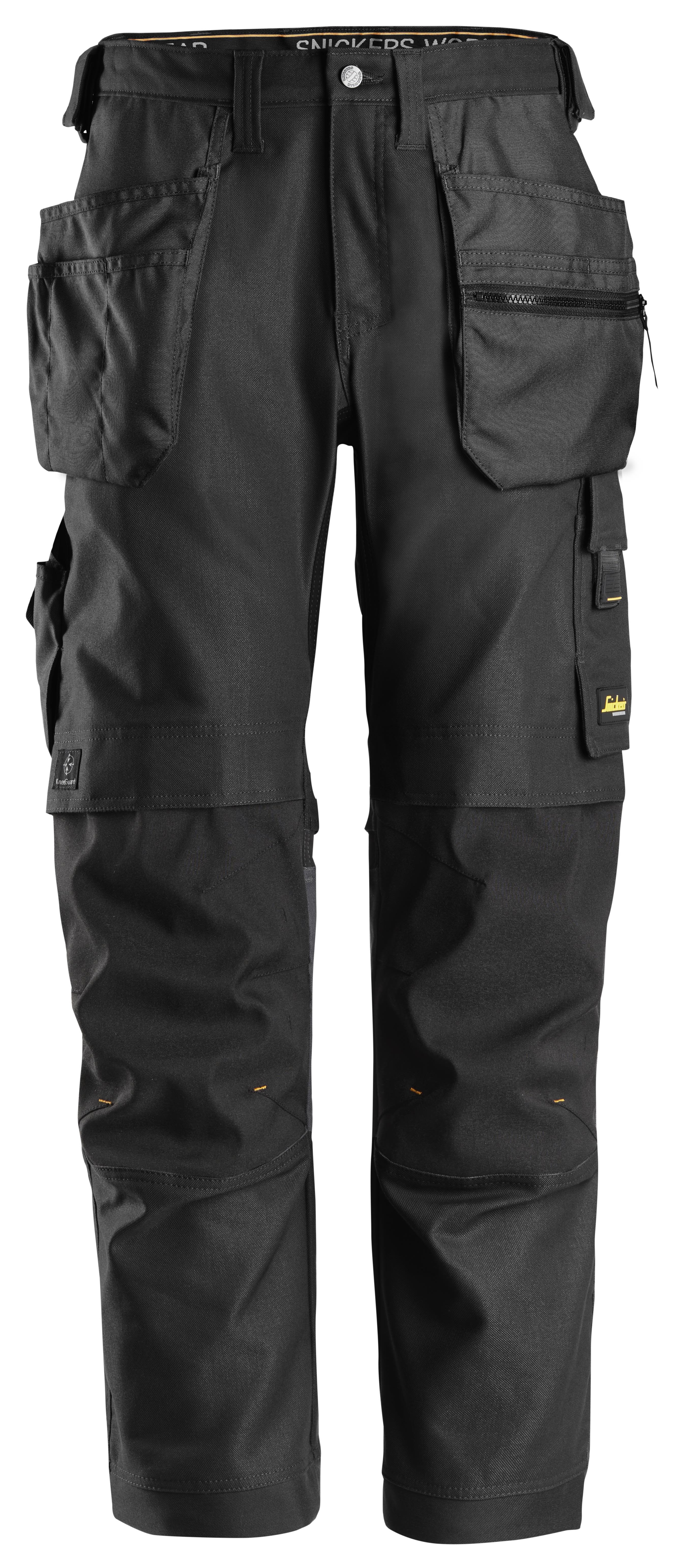 Snickers Workwear 6224 Håndværkerbukser sort Sort
