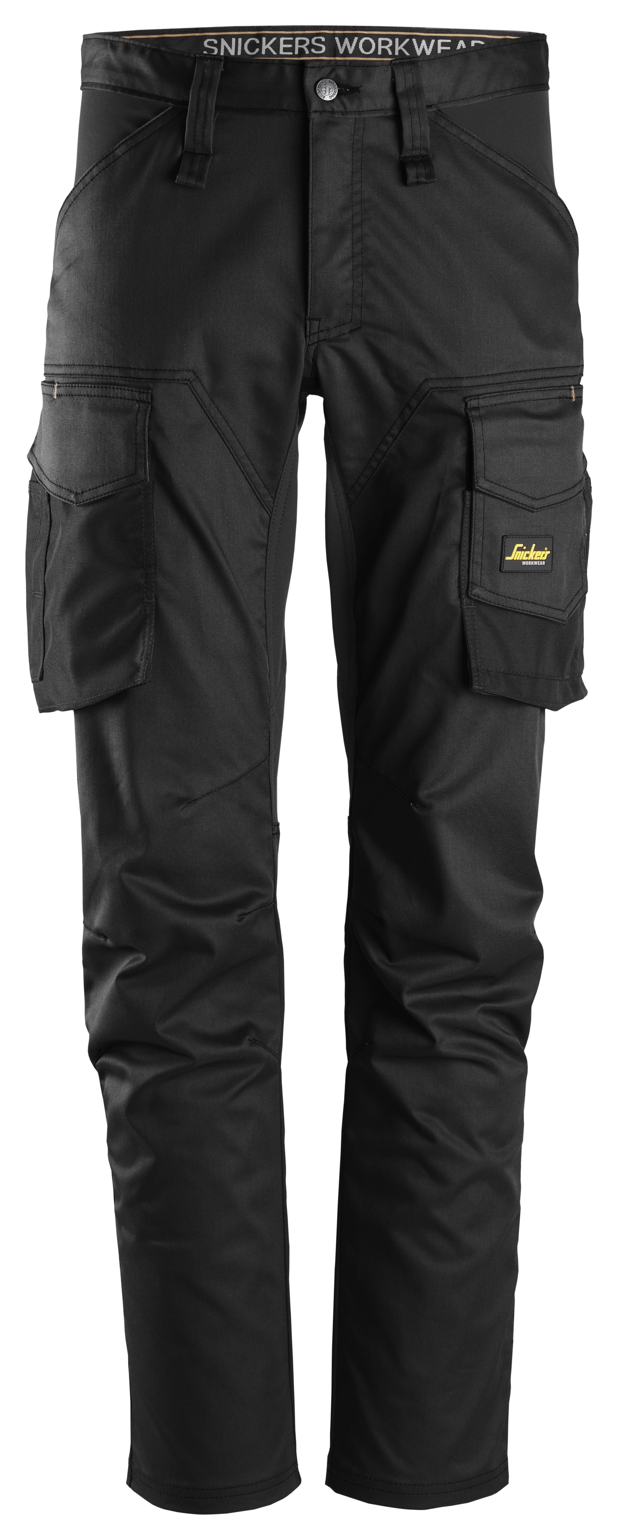 Snickers Workwear 6803 AllroundWork Servicebukse stretch, svart Svart