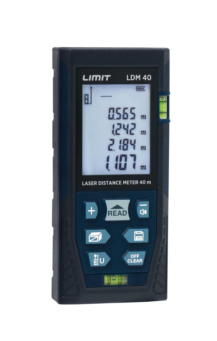 Limit LDM 40 Avstandsmåler inkl. batterier