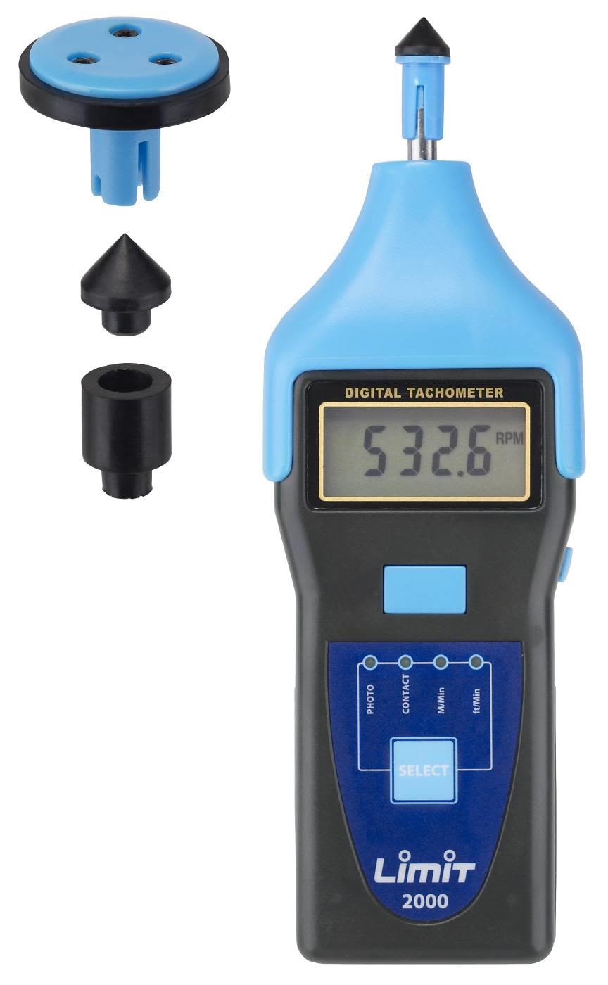 Limit R2000 Varvtalsmätare digital, exkl. batterier