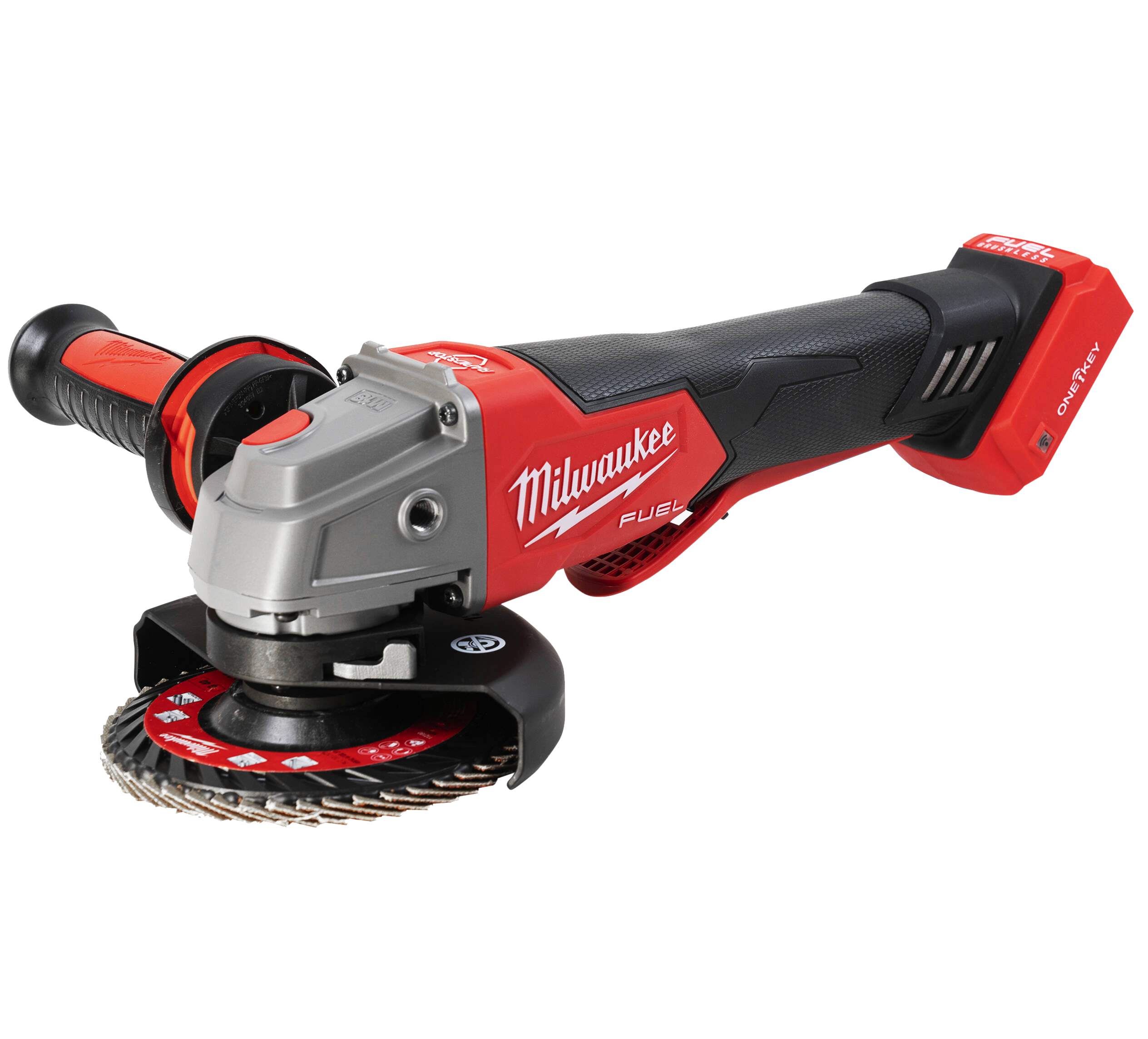 Milwaukee M18ONEFSAG125XPDB0X Vinkelslip Ø125 mm, utan batteri och laddare