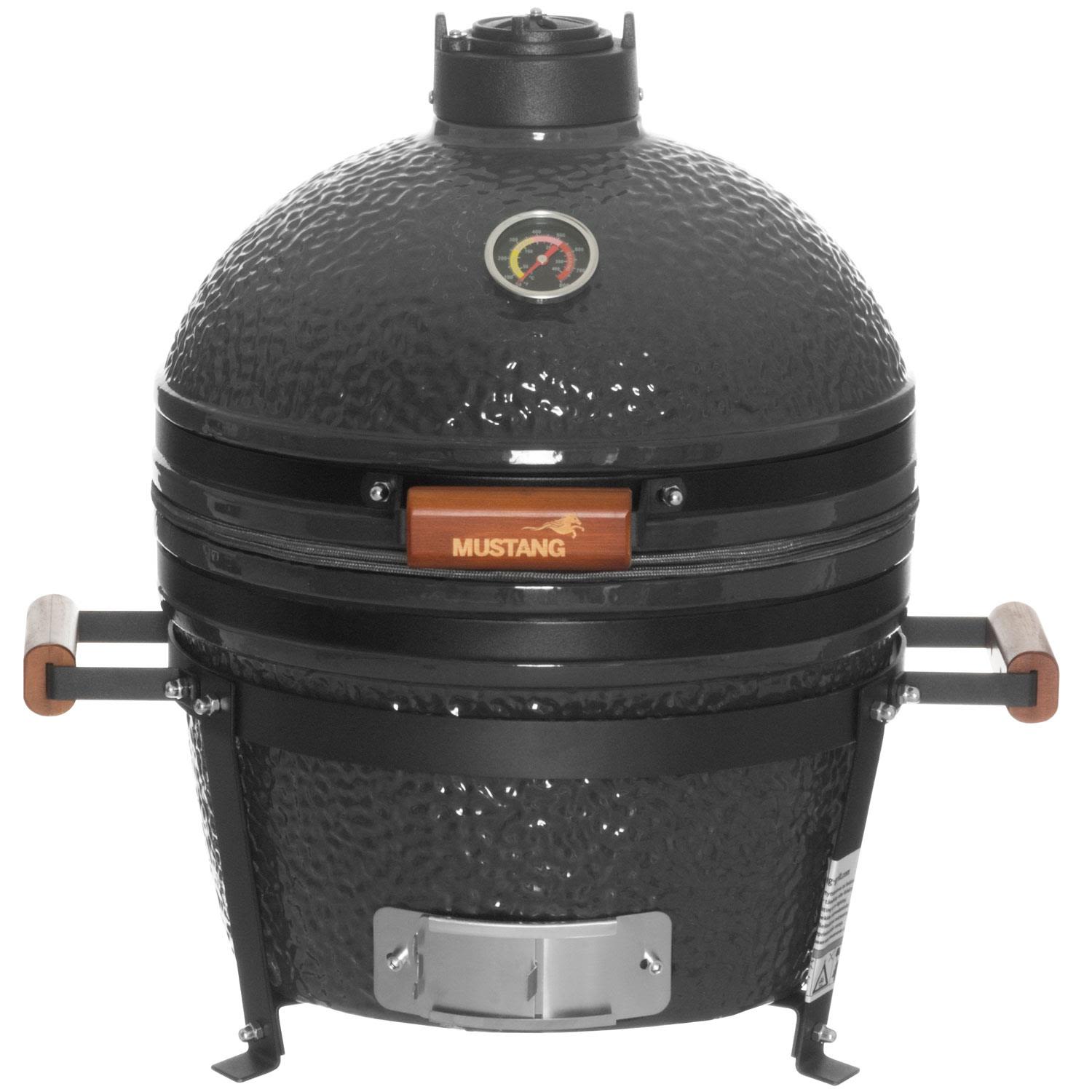Mustang Kamado S Kolgrill 32,5 cm, grå