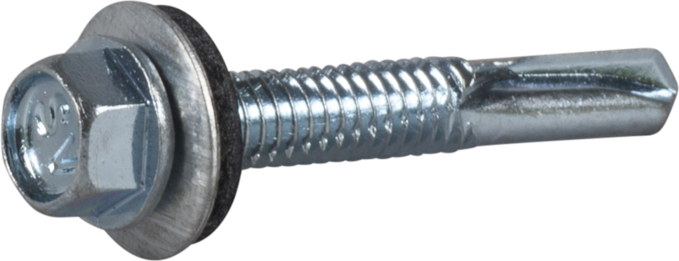 ESSVE 63532 Plateskrue sekskanthode, FZB, med skive 5,5 x 38 mm, 200-pakning