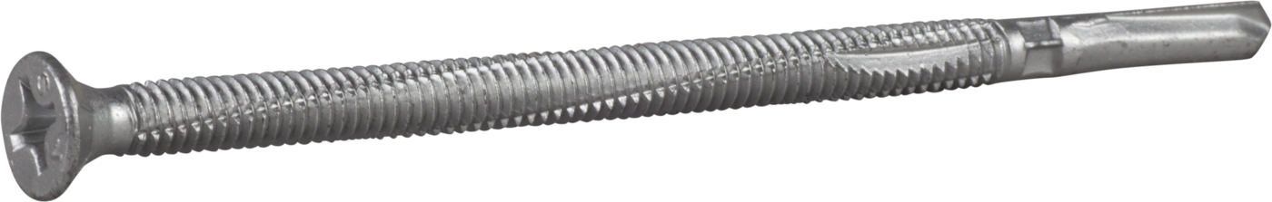 ESSVE 595206 Konstruksjonsskrue 5,5 mm Ø, PH3, CorrSeal 105 mm, 100-pakning