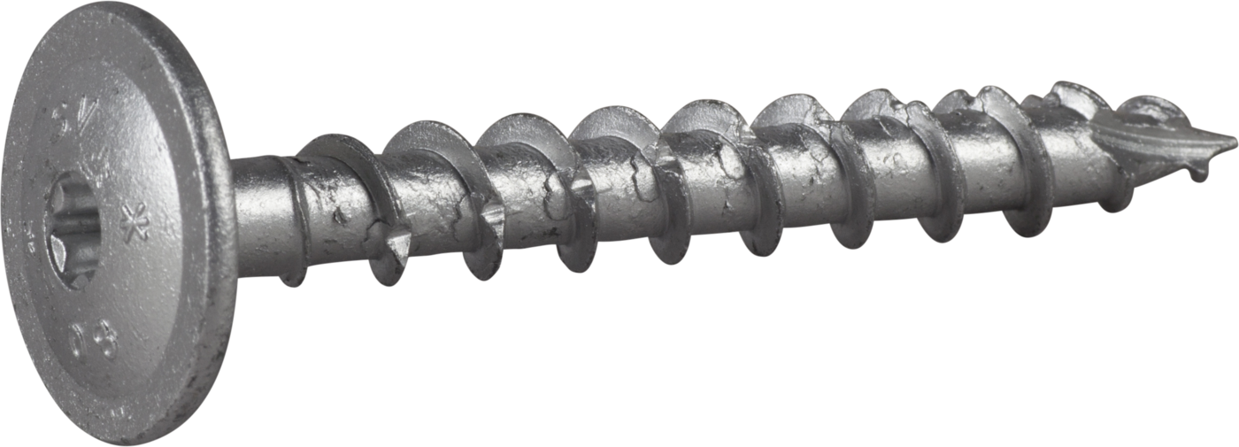 10,0x80 Træskrue Waf-Hoved Tx30 Corrseal - (50 Stk.)