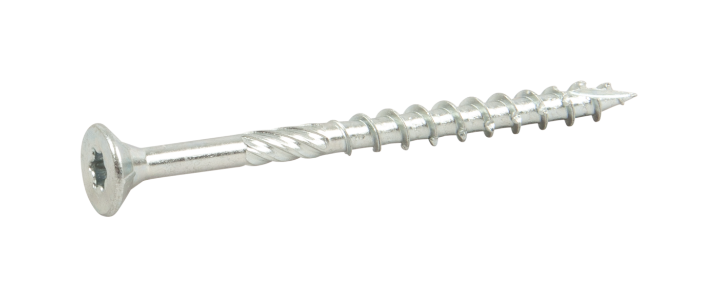 ESSVE 146128 Träskruv 6 mm Ø, FZB, C1 80 mm, 200-pack