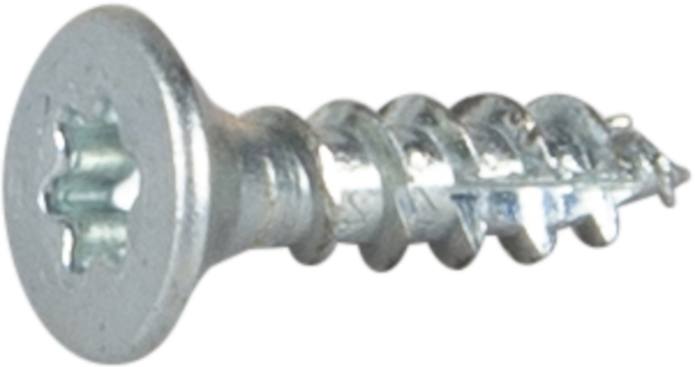 ESSVE 123101 Treskrue 3 mm Ø, TX10, helgjenget, FZB, 200-pakning 12 mm