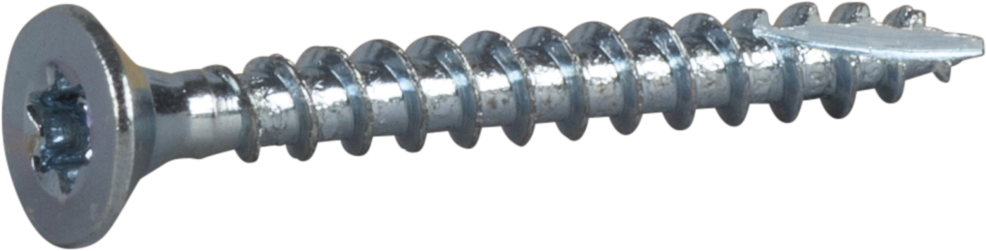 ESSVE 123137 Treskrue 4 mm Ø, TX20, helgjenget, forsenket, FZB 30 mm, 200-pakning