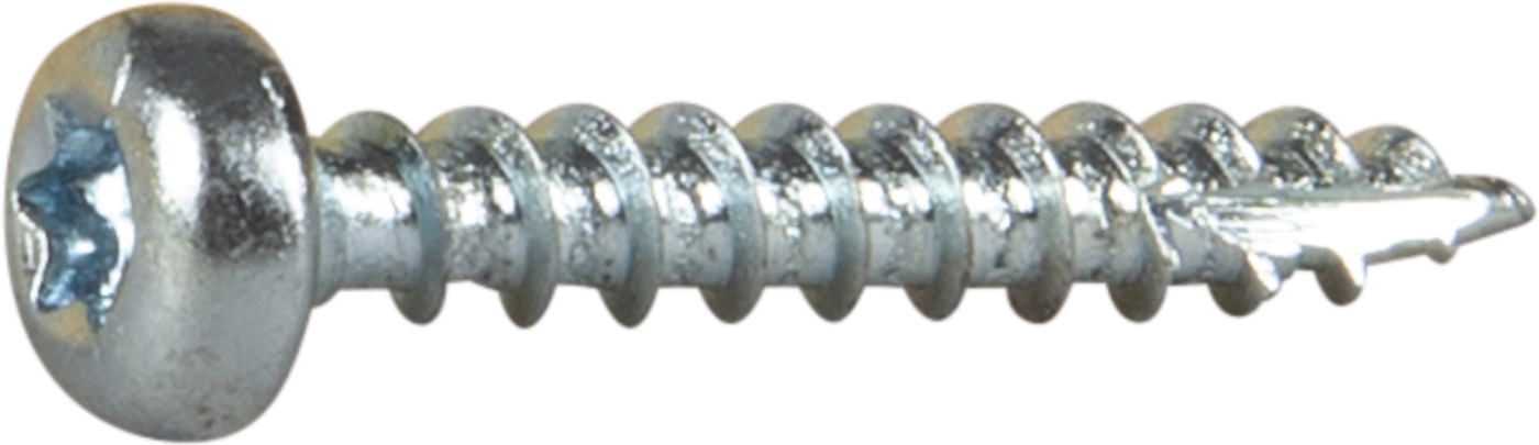 ESSVE 127107 Treskrue 3 mm Ø, TX10, helgjenget, FZB, 200-pakning 20 mm
