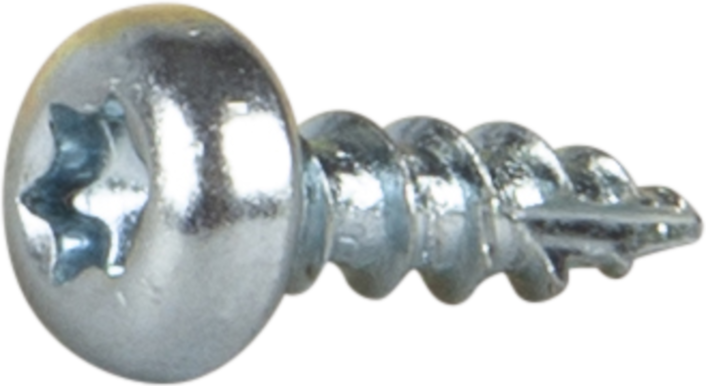 ESSVE 127101 Träskruv 3 mm Ø, TX10, helgängad, FZB, 200-pack 10 mm