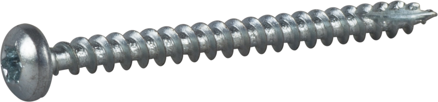 ESSVE 427141 Treskrue 4 mm Ø, TX20, helgjenget, FZB 50 mm, 20-pakning