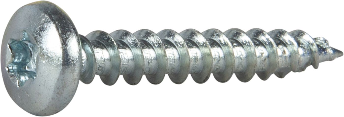 ESSVE 127189 Treskrue 6 mm Ø, TX30, helgjenget, FZB 40 mm, 200-pakning