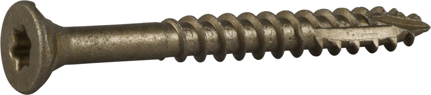 ESSVE 417146 Treskrue 8 mm Ø, forsenket, CorrSeal, 5-pakning 75 mm