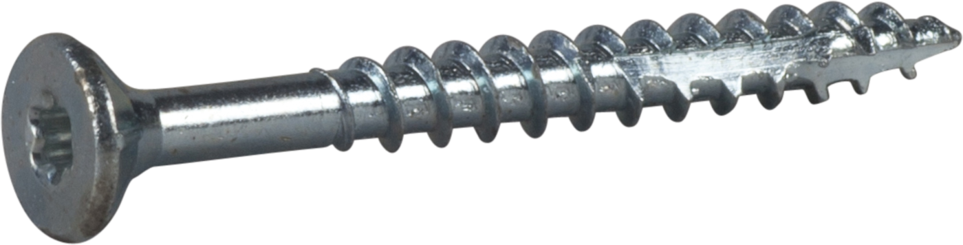 ESSVE ESSDRIVE Treskrue 3,5 mm Ø, forsenket, FZB Blankforsinket