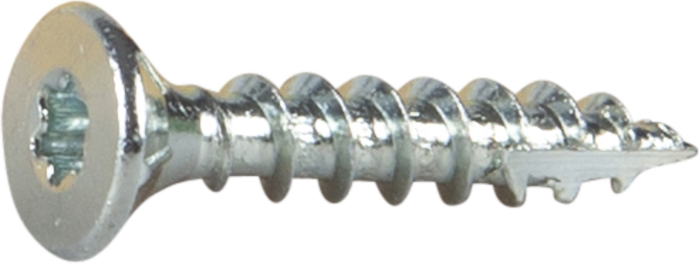 ESSVE ESSDRIVE Treskrue 3,5 mm Ø, forsenket, FZB Blankforsinket