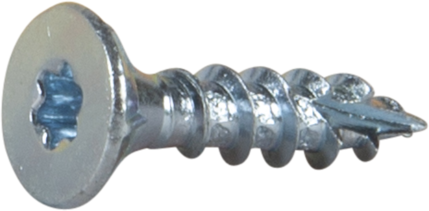ESSVE ESSDRIVE Treskrue 3,5 mm Ø, forsenket, FZB Blankforsinket