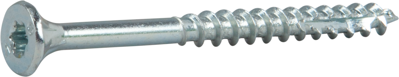 ESSVE ESSDRIVE Treskrue 4 mm Ø, forsenket, FZB Blankforsinket