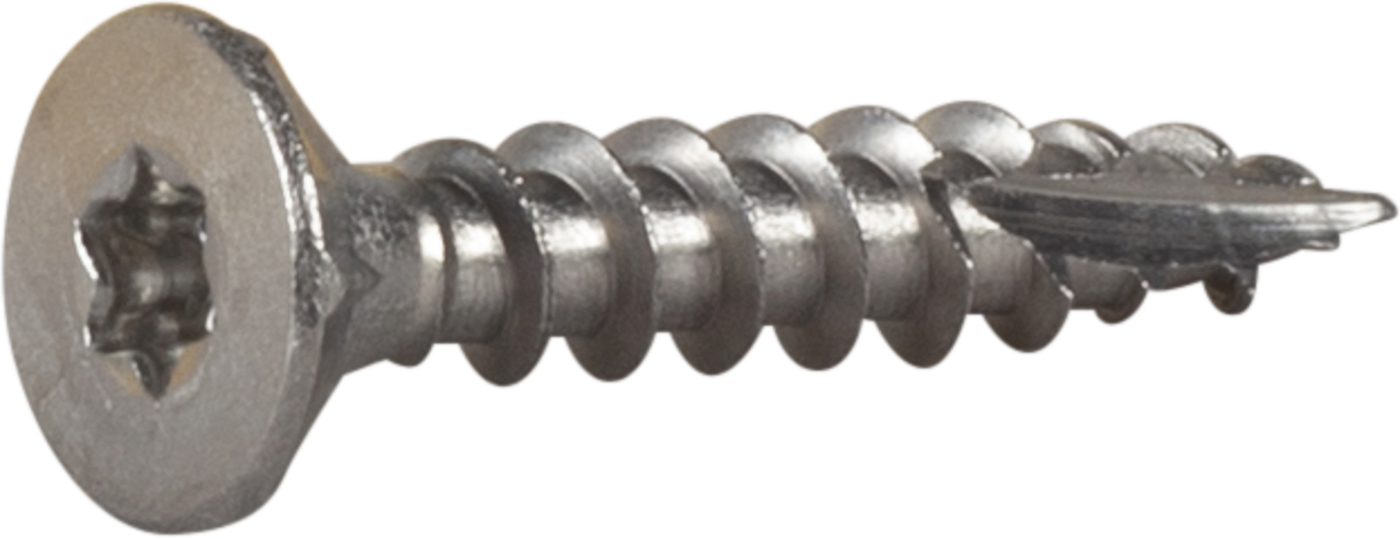 ESSVE ESSDRIVE Treskrue 3 mm Ø, forsenket, A2, 200-pakning Rustfritt stål A2