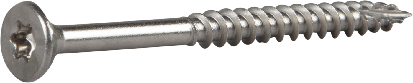 ESSVE ESSDRIVE Treskrue 4 mm Ø, forsenket, A2 Rustfritt stål A2