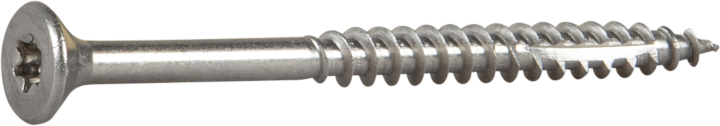 ESSVE ESSDRIVE Treskrue 4,5 mm Ø, forsenket, A2 Rustfritt stål A2