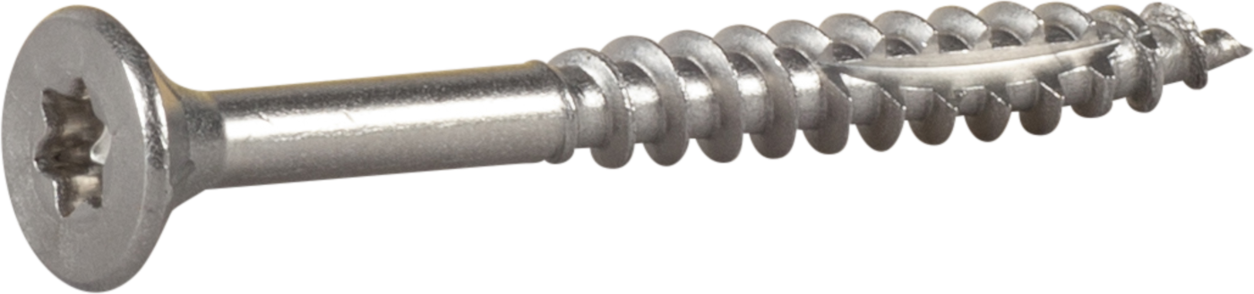 ESSVE ESSDRIVE Treskrue 5 mm Ø, forsenket, A2 Rustfritt stål A2
