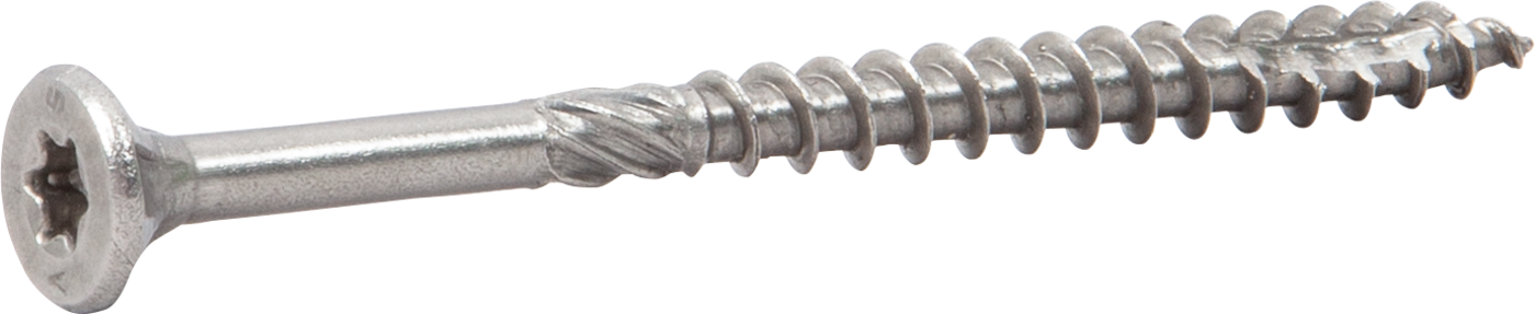 ESSVE ESSDRIVE Träskruv 6 mm Ø, försänkt, A2 Rostfritt stål A2