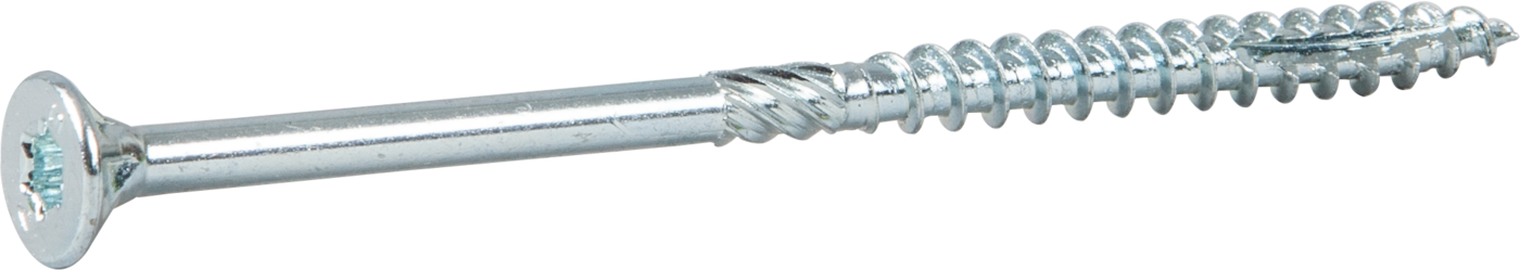 6,0x60 Spånpladeskrue Undersænket Tx30 Elgalvaniseret - (100 Stk.)