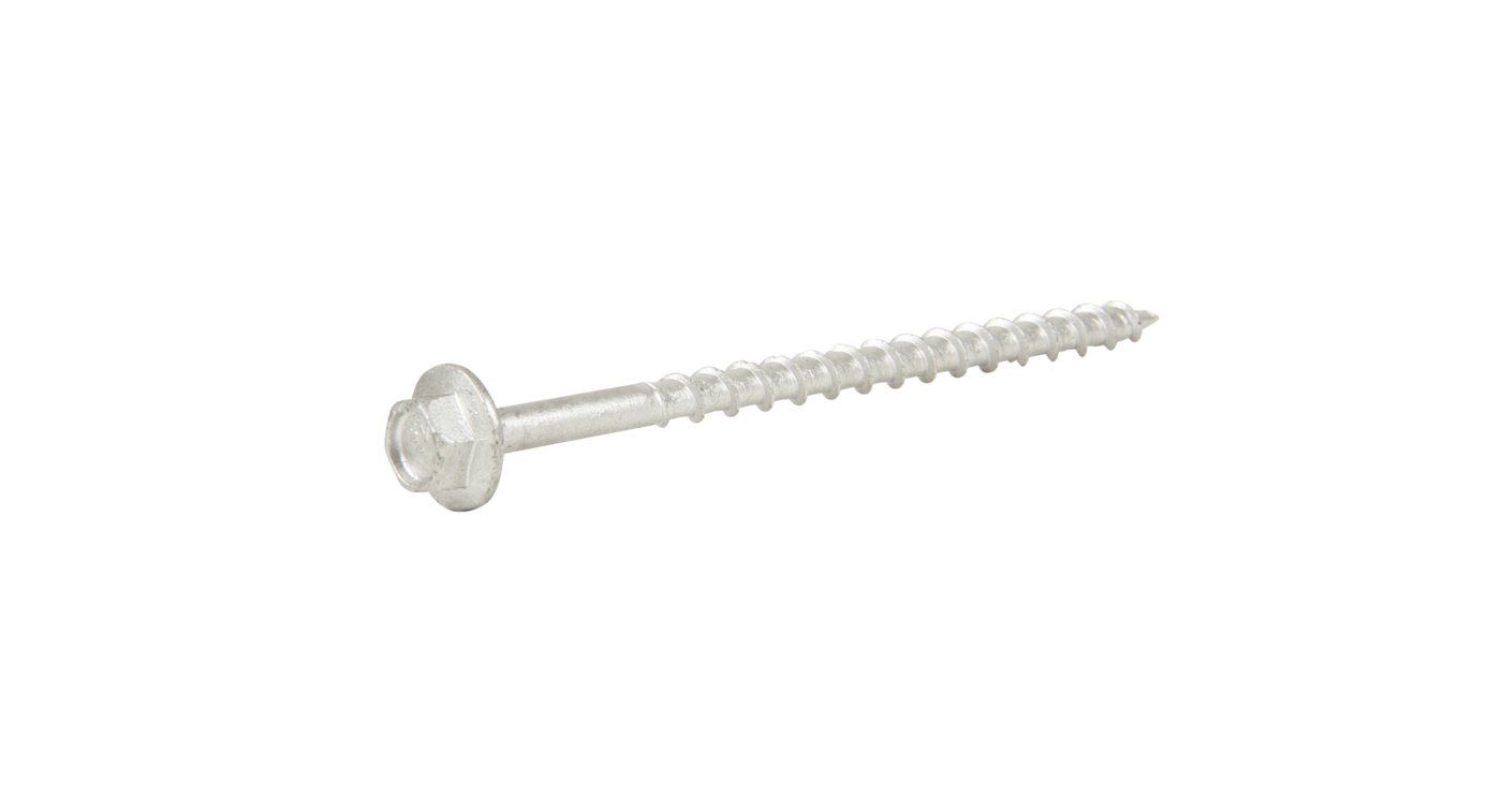 ESSVE 113408 Treskrue 6 mm Ø, CorrSeal 70 mm, 100-pakning